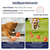 Automatic Electronic Interactive Moving Smart Dog Cat Toy Ball-Wiggleez-Orange-Wiggleez