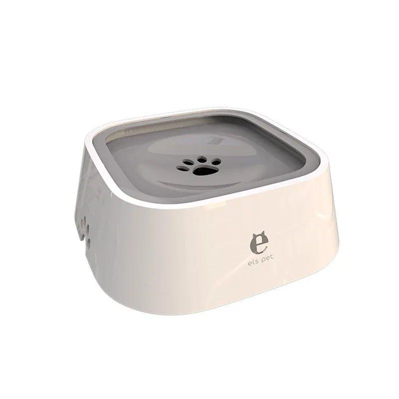 Dog Floating Non Spill Drinking Water Bowl Dispenser-Wiggleez-A-Grey-Wiggleez