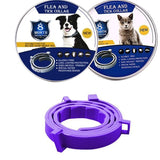 Flea Tick Prevention Collar For Dogs-Wiggleez-Grey-15 in-Wiggleez