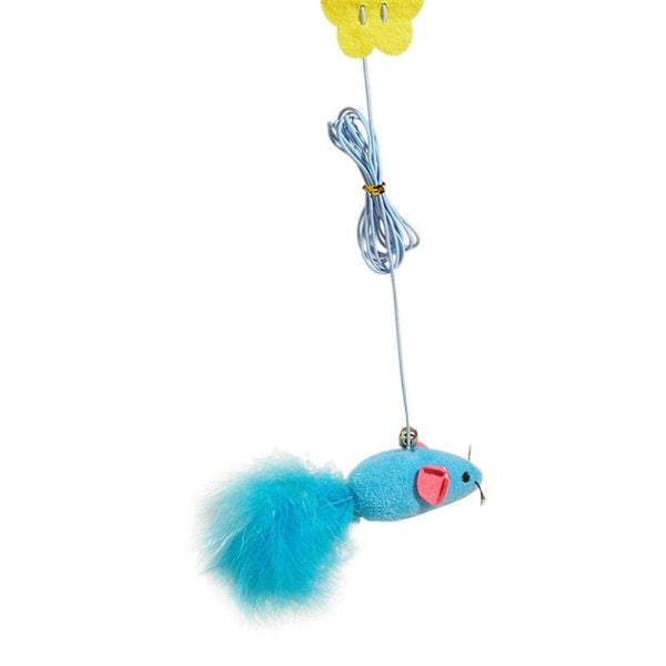 Interactive Hanging Cat Toy-Wiggleez-Caterpillar-Wiggleez