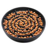 Anti-Slip Slow Food Bowl Anti-choking Silicone Toy Food Plate-Wiggleez-Image Color 24-Wiggleez