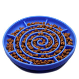Anti-Slip Slow Food Bowl Anti-choking Silicone Toy Food Plate-Wiggleez-Image Color 2-Wiggleez