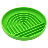 Anti-Slip Slow Food Bowl Anti-choking Silicone Toy Food Plate-Wiggleez-Image Color 4-Wiggleez